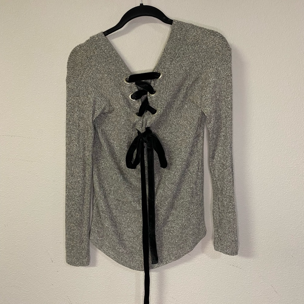 Soft Tie Sweater